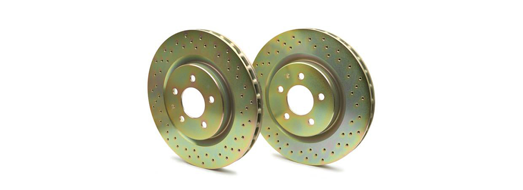 3E 3H 2x Brake Discs Pair Vented Front 01 to 12 Manual 266mm PEUGEOT 307 3B 